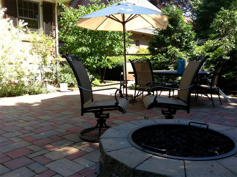 Patio, Outdoor Fireplace & Fire Pit 